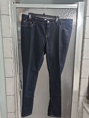 Slim Stretch Skinny Jeans in Dark Indigo